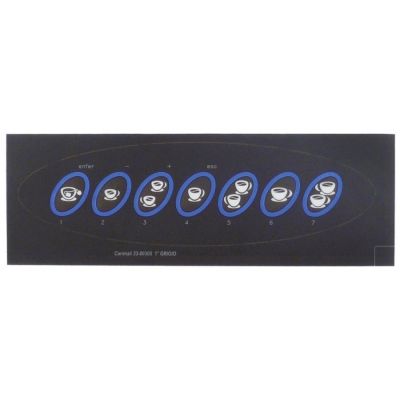 Folie tastatura 178 x 51 mm - 526310
