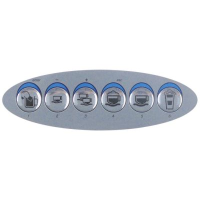 Folie tastatura 132 x 41 mm - 526312