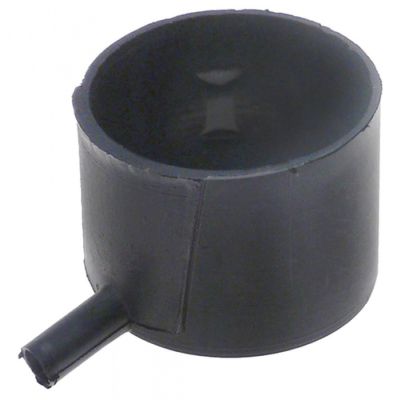 Vas golire ø 60 mm, H 46 mm, gaura ø 20 mm, racord furtun ø 10 mm - 526564