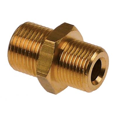 screw connection 3/8"AG - M18x1,5 ET for filling valve brass - 527187