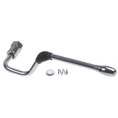 steam pipe mounting pos. left with tube handle 3/8" H 235 mm W 60 mm tube ø 10 mm SS - 527777