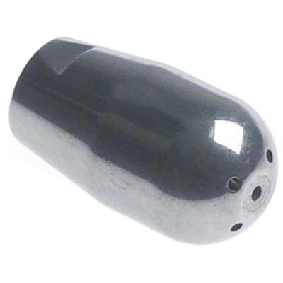 steam nozzle ø 16 mm L 28 mm 5 holes SS - 527788