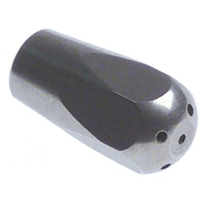 steam nozzle M8x0,75 ø 14 mm L 25 mm 5 holes SS - 527797