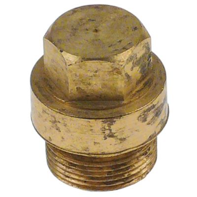 end cap M18x1 L 26 mm WS 15 brass - 527862