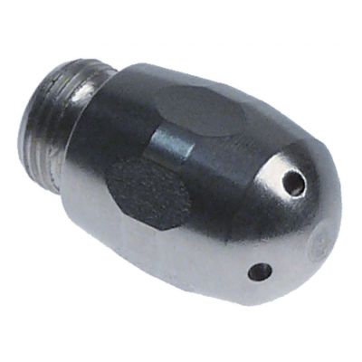 Duza ø 13 mm, filet M9x0,75 mm, L 21 mm, cu 4 gauri ø 1,5 mm - 527964