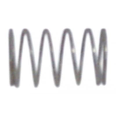 pressure spring ø 9,1 mm L 15 mm wire gauge ø 0,6 mm windings 4,5 - Code 528319
