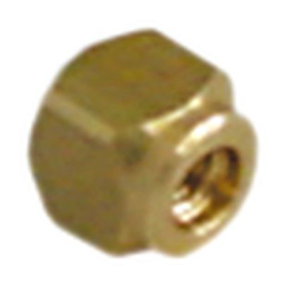 Bolt patrat din alama, 6x6x6 mm, filet M3 - 528535