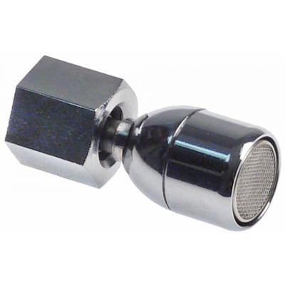 water pipe 3/8" ø 23,5 mm L 58 mm ball head WS 22 water hot - Code 528633