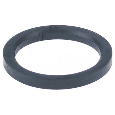 filter holder gasket with bevel 45x2 D1 ø 73,5mm D2 ø 57,5mm H 8mm with inside notch Qty 10 pcs