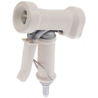 Pistol pulverizator complet, cu clapeta, pentru spalare manuala, racord 1/2", din inox - 540401