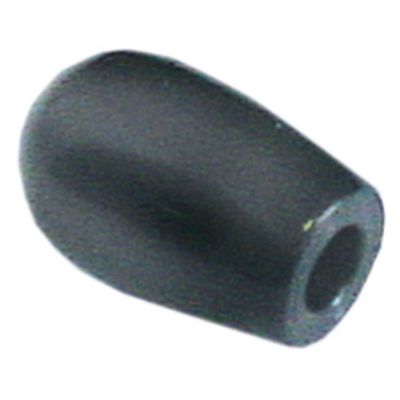 cone handle plastic black for drain tap - 540749