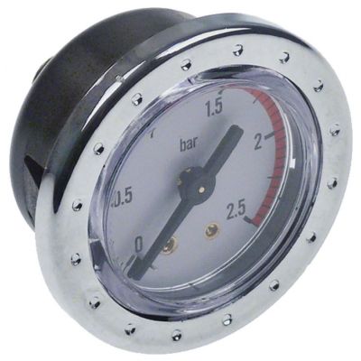 manometer ø 40 mm pressure range 0-2,5bar 1/8" marking 0,5-1,2 connection on the backside - 541702