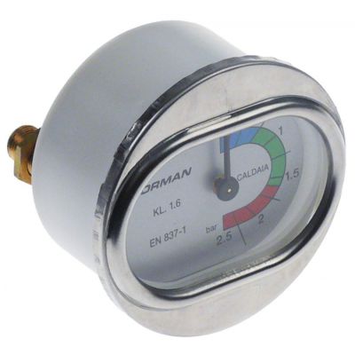 Manometru boiler 0-2,5 bari, montare ø 63 mm, filet 1/8" - 541706
