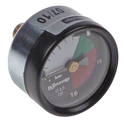 Manometru pompa 0-16 bari, montare ø 42 mm, filet 1/8", La Spaziale - 541740