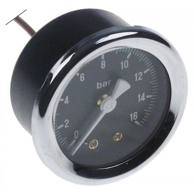 Manometru pompa 0-16 bari, montare ø 50 mm, filet 1/8", cu capilar - 541753