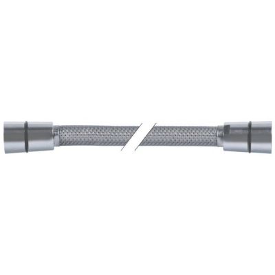 Furtun dus inox cu racorduri 1/2", L 1000 mm, nominal ø DN10 mm, capete rotative - 542065