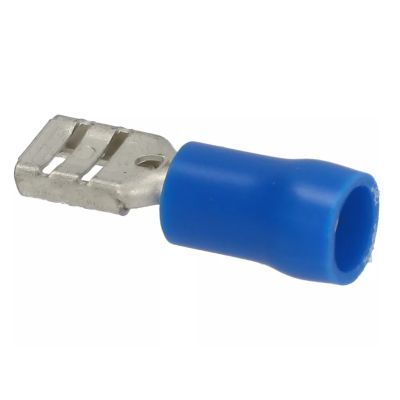Papuci terminali 4,8x0,8mm, pentru fir 1,5-2,5mm², Cu gal Sn, set 20 buc - 550152B