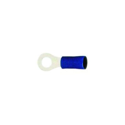 Papuc terminal inelar M4, ø 4,3 mm, fir 1,5-2,5mm², PVC, Cu gal Sn, t.max. 75°C, set 100 buc - 550163