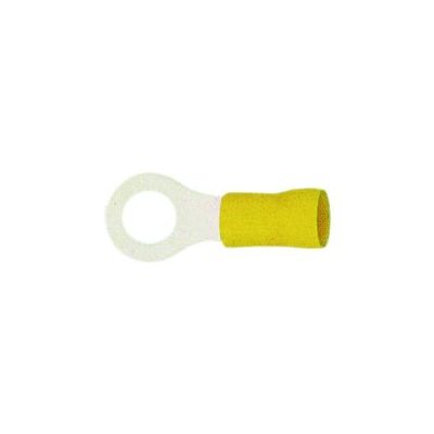 Papuc terminal inelar M6 ø 6,5mm, pentru fir 4,0-6,0mm², Cu gal Sn, t.max. 75°C, set 20 buc - 550167B