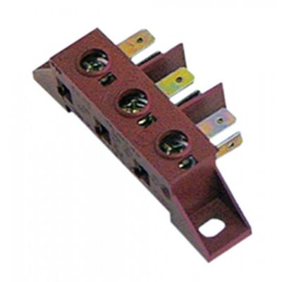 Regleta sir de cleme cu 3 contacte max. 40 A, max 400 V, temp. 150 °C - 550278