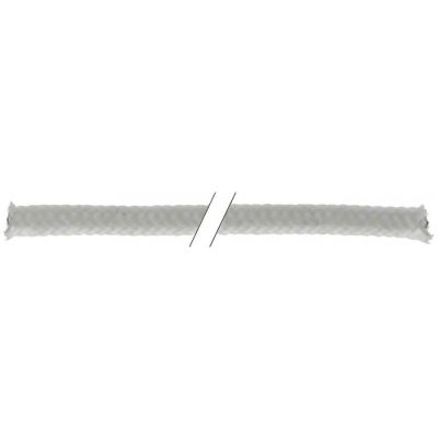 Cablu conductor din fire de nichel 2,5 mm², t. max. 400°C, izolat cu fibra de sticla siliconata, alb, cantitate 10 m - 550591