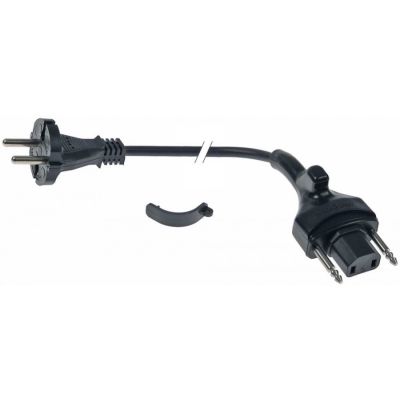 Cablu alimentare CEE7/17, sectiune fir 1,5 mm², max. 16 A, max. 250 V, lungime cablu 3,6 m - 551351