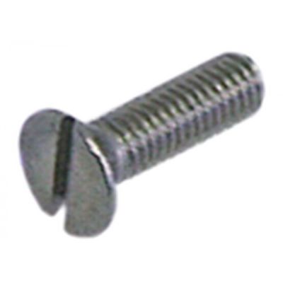 Surub cu cap inecat din inox, filet M4, lungime filet L 6 mm, cap ø 7,5 mm, 20 bucati - 560075