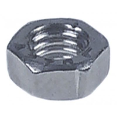 Piulita M5 cu filet pe stanga, INOX, hexagon 8 mm, DIN 934 - 560277