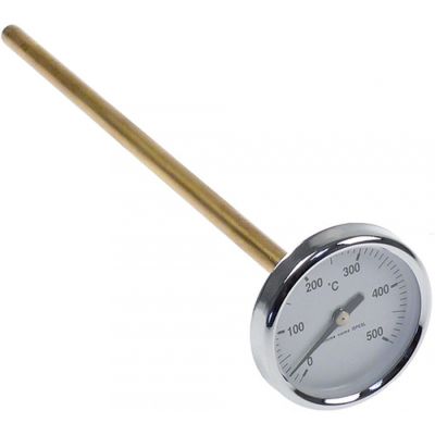Termometru cuptor pizza 0-500°C, ø 63.6 mm, tija ø 9x300 mm - 580135