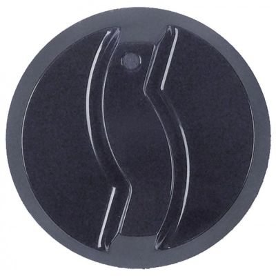 buton ø 77mm ax ø 8x6,5mm aplatizare sus