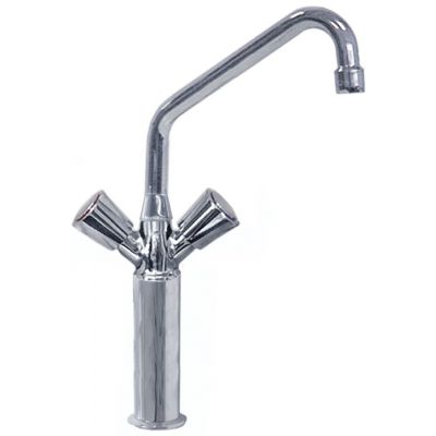 baterie monobloc cu robinet monocomanda cu coloană 200mm cap robinet cu ungere 1/2\"