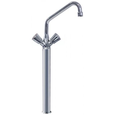 baterie monobloc cu robinet monocomanda cu coloană 400mm cap robinet cu ungere 1/2\"
