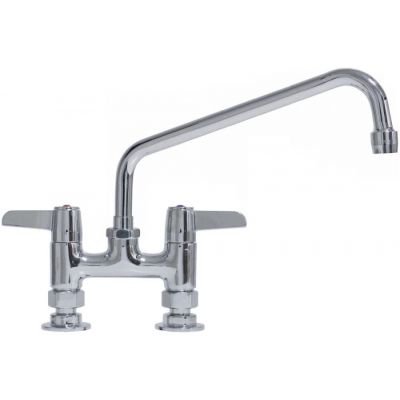 baterie robinet cu doua intrari robinet ceramic 1/2\" 90° lungime de scurgere 260mm