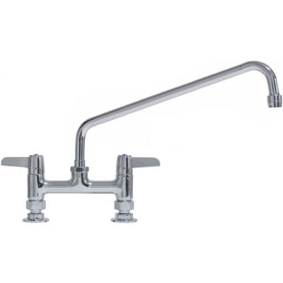 baterie robinet cu doua intrari robinet ceramic 1/2\" 90° lungime de scurgere 400mm