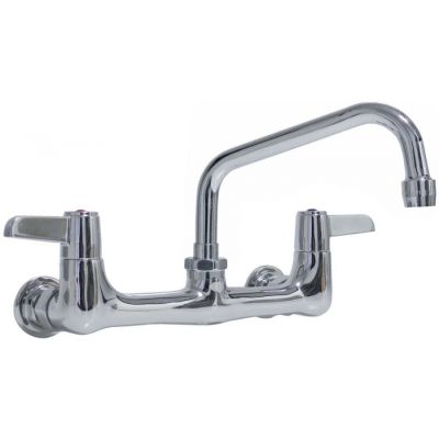 baterie robinet de perete robinet ceramic 1/2\" 90° lungime de scurgere 155mm