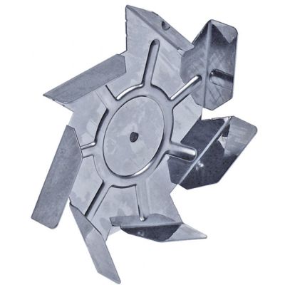 Elice ventilator ø 150 mm, H 25 mm, ax ø 6x5 mm, din inox, cu 7 aripioare - 601441