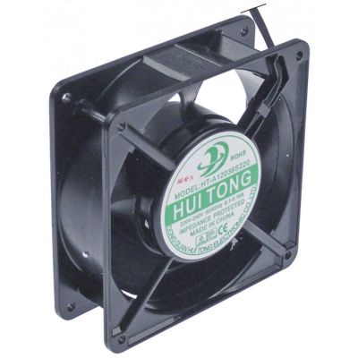 Ventilator axial L 119 mm, H 38 mm, 22/38,4 W, 230 V, 50/60Hz - 602136