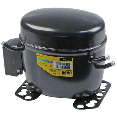 compressor coolant R134a type FR11G 220-240V 50 Hz LBP/HBP 10,6 kg 1/4HP power input 275 W