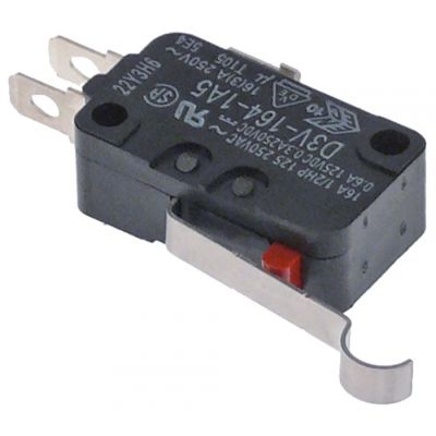 microswitch OMRON 250V 16A connection male faston for SPM