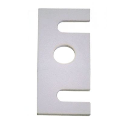 base plate L 47,5 mm plastic H 1 mm W 21 mm hole distance 31 mm type PRESTO no. 6186 - 690109
