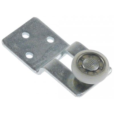 Rola cu rulment pentru usi glisante ø 22 mm, montare pe stanga - 690567