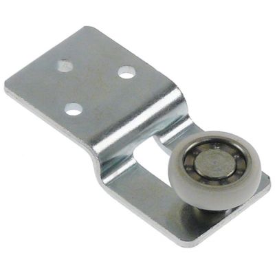 Rola cu rulment pentru usi glisante ø 22 mm, montare pe dreapta - 690711