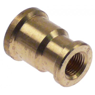Reductie 1/4"-1/8", L 25 mm, cu oring, din alama - 691297