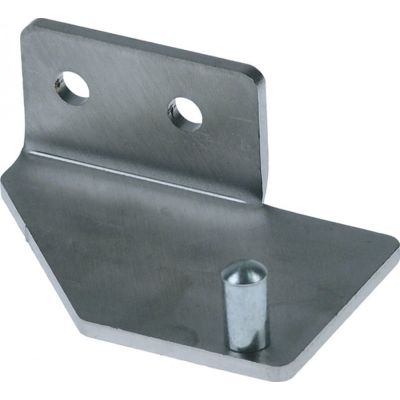 hinge bearing with bolt mounting pos. upper left/bottom right