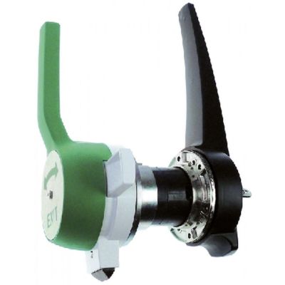 Mecanism inchidere usa camera frigo, cu incuietoare, L 313 mm, pentru balama pe stanga, usi 80 mm - 691750