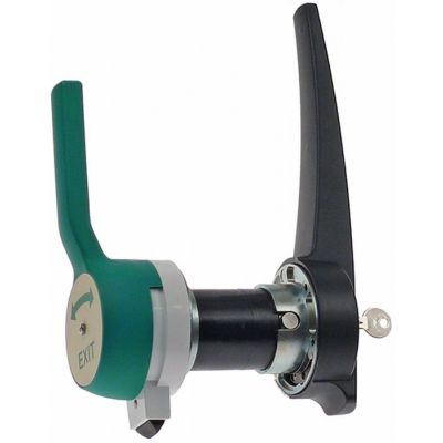 Mecanism inchidere usa camera frigo, cu incuietoare, balama pe dreapta, L 313 mm, pentru usi 100 mm - 691753