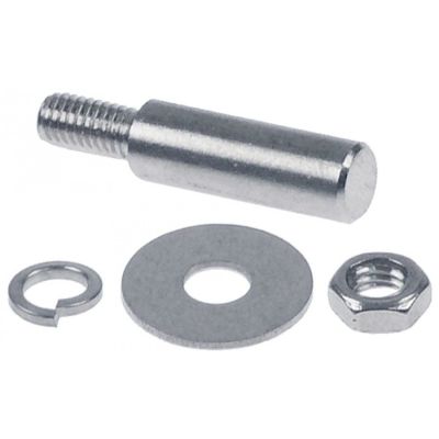 bolt for door hinge ø 7mm L 21mm M5 mounting pos. bottom complete Qty 1 pcs