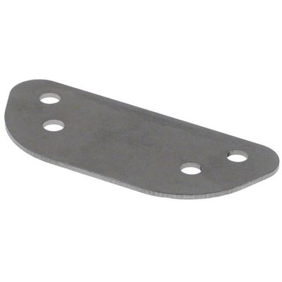 placa de fixare pentru închizător L 42mm tablă de oțel zincată L 93.5mm