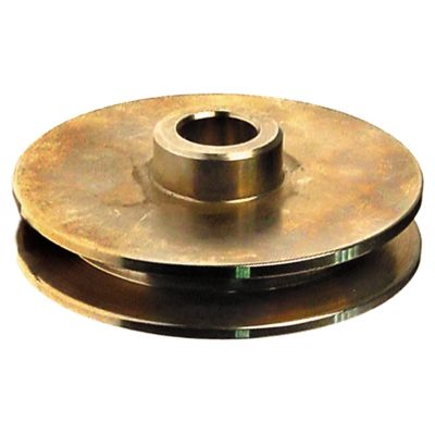 V-belt pulley disc ø 80 mm single shaft intake ø 15 mm groove depth 9 mm