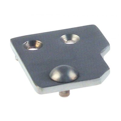 hinge bearing with bolt mounting pos. upper left
